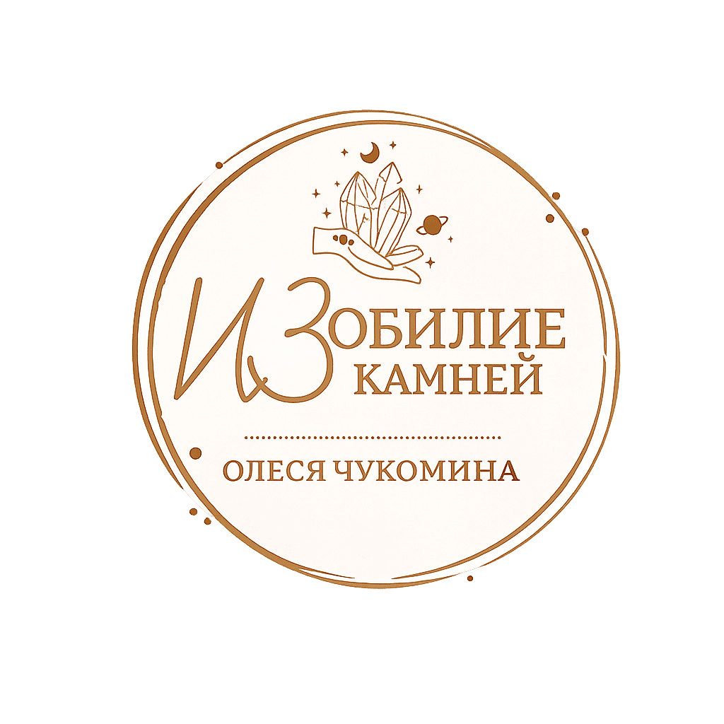 Логотип ИЗОБИЛИЕ ИЗ КАМНЕЙ — Олеся Чукомина